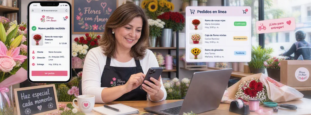 Cliente satisfecho con su nuevo sitio web